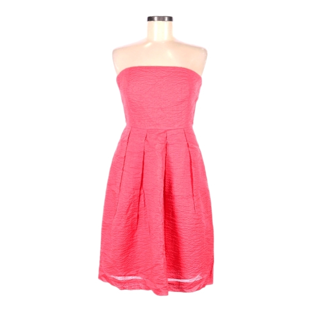 J. Crew strapless pink cocktail dress‎ style 63101 size 6